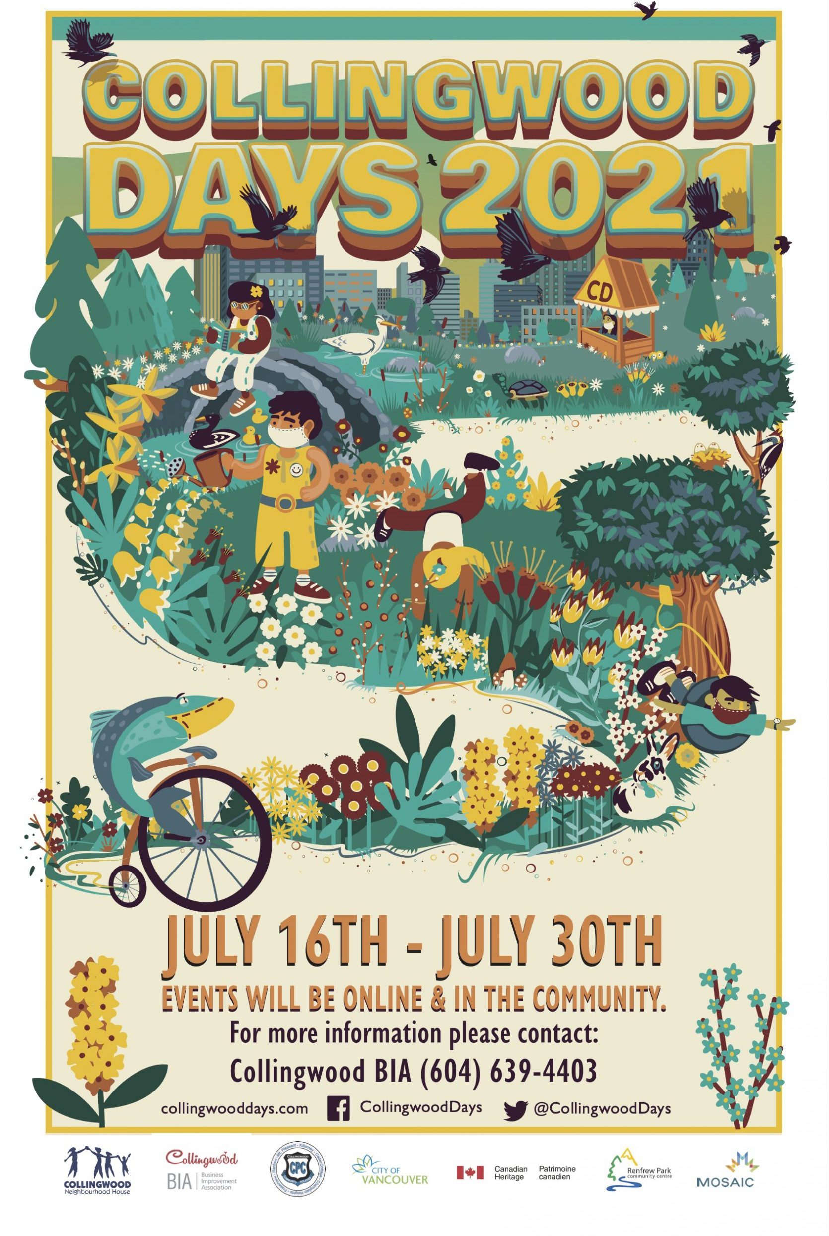 Collingwood Days Poster