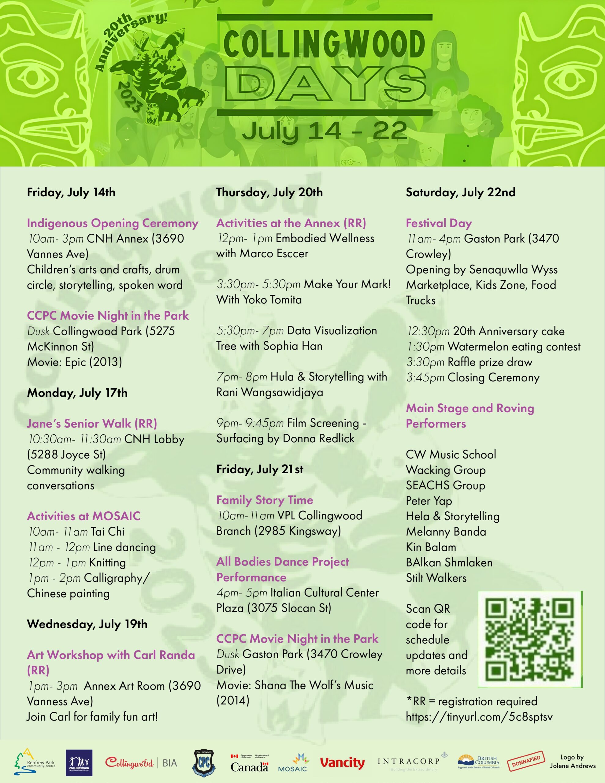 Schedule of Events Collingwood Days 2023_page-0001